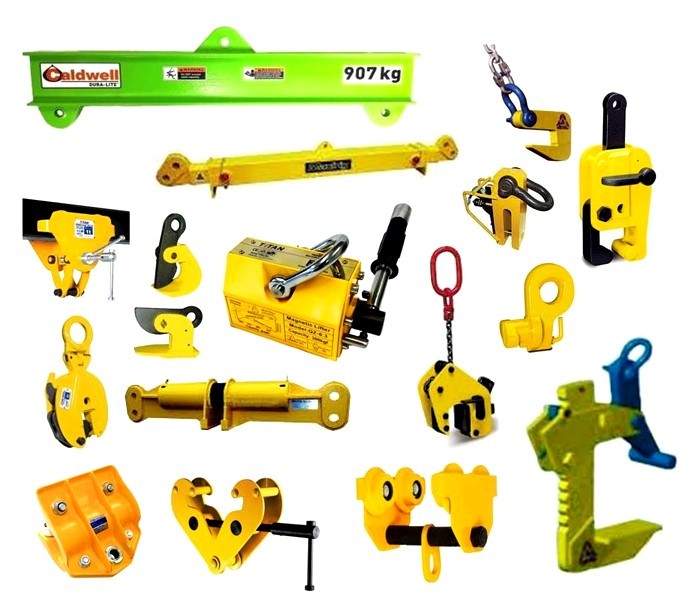 Clamp, Trolley, Spreader Bars, Magnets