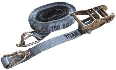 Tiedown - 0.75T Titan Grey Rat HK/KPR 25mm 5.5m