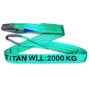 Websling - 2T Titan Extra Wide Green 2PLY 60mm