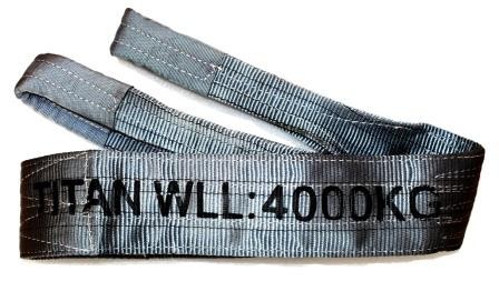 Websling - 4T Titan Extra Wide Grey 2PLY 120mm