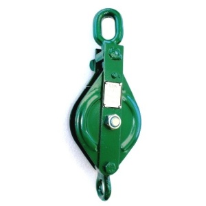 Pulley - Green Single Snatch Block