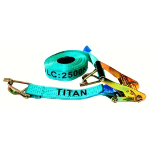 Tiedown - 2.5T Titan Green 12.5m c/w Sleeves