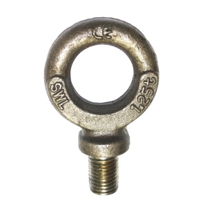 Metric Collard Eye Bolt - Black