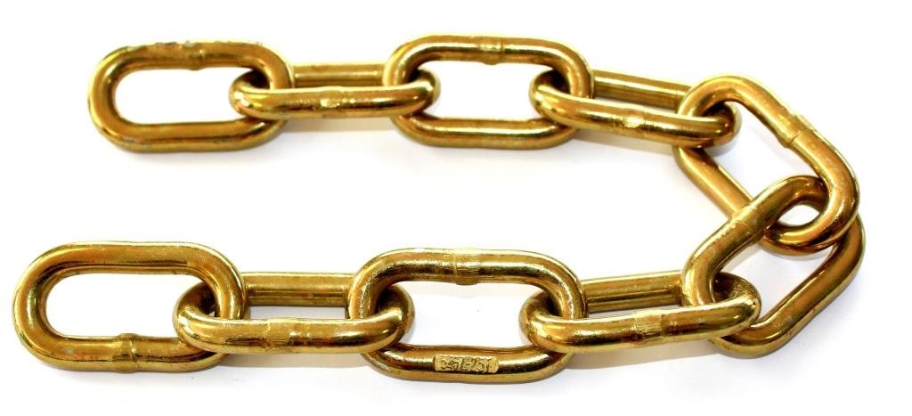 Trailer Chain - 8mm Gold G70 LL 2.5T NZS5467