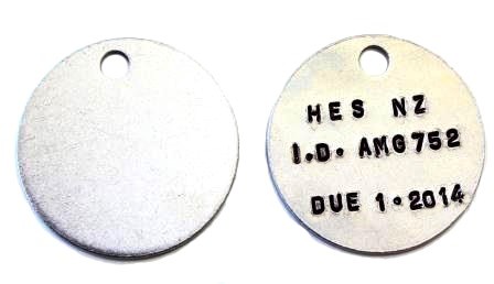 ID Disc - Engraved Alloy 42mm