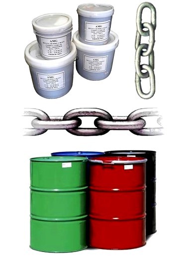 CHAINS - Galv, Black, Barrier