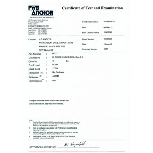 Other Brand Product Certificate