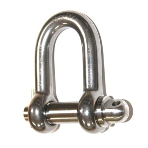 Shackle - Rated Stainless Screw Pin