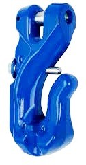Grab Hook G100 - THIELE BLUE Clevis / Cradle C/W Loc Pin