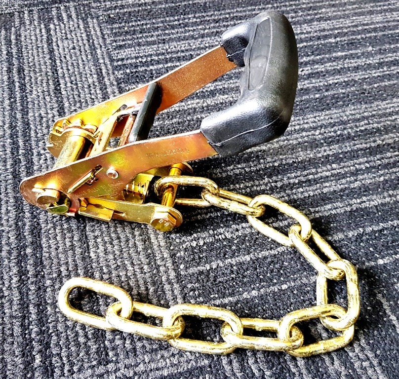50mm Ratchet c/w 10 Links 7.3mm Chain