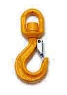 8.0T YOKE Swivel Eye BB Sling Hook c/w Latch 