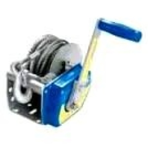 Winch - 500kg Auto Brake 10:1 c/w W.Cable & Hk