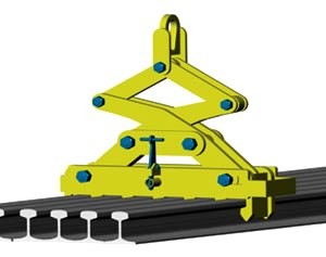 Camlok MRC8 Multi Rail Clamp c/w Manual Open/Close Device