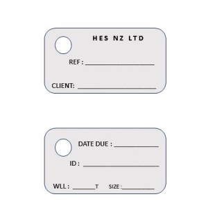 ID Mini Alloy Tag - Engraved