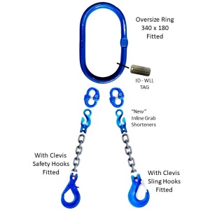 G100 Oversize Ring Crane Set - SLR-AMG 2Leg Inline