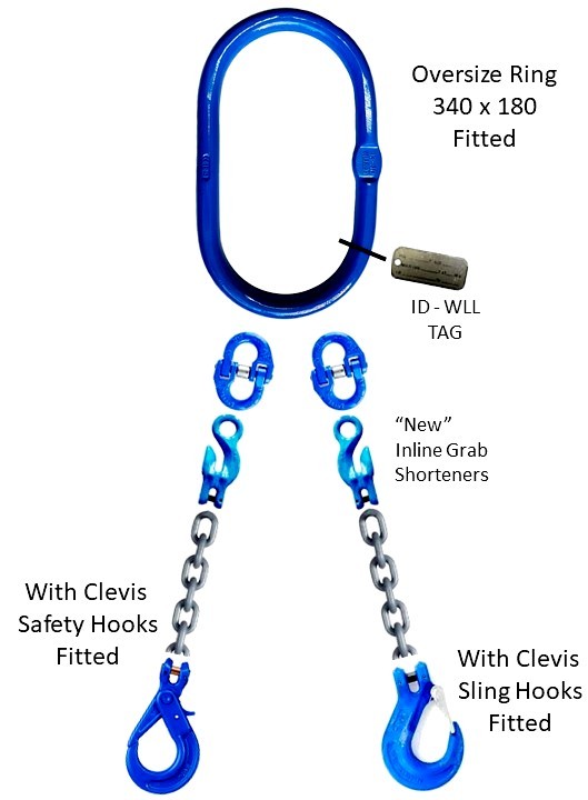 G100 Oversize Ring Crane Set - SLR-AMG 2Leg Inline