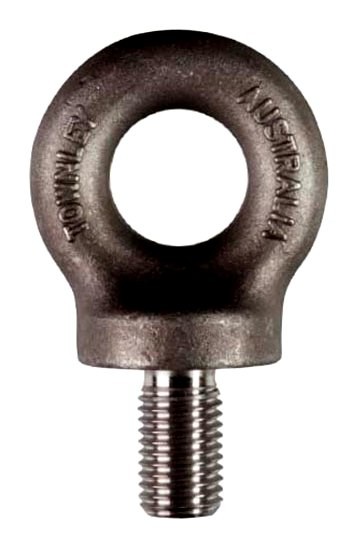 Metric Fine Collard Eye Bolt - Townley Black