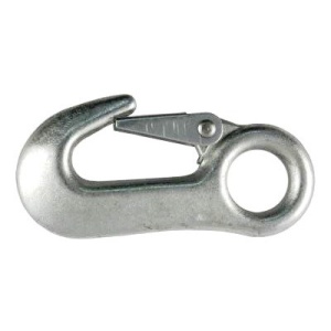 4.5T (3500lb) MBL ZP Forged Tow Hook c/w Latch