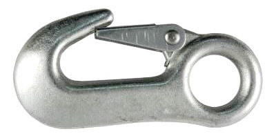 4.5T (3500lb) MBL ZP Forged Tow Hook c/w Latch
