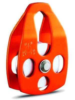 Pulley - 60mm Single c/w Floating Sides 30kN