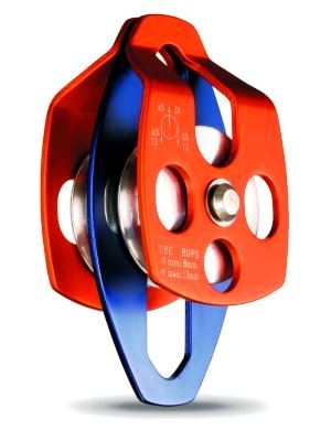 Pulley - 60mm Double c/w Floating Sides 30kN