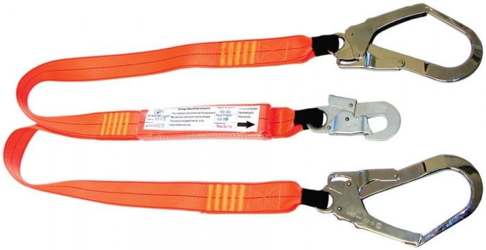 2.0m Double Lanyard C/W Scaffold Hks