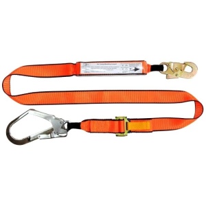 2.0M Adjustable Lanyard c/w Scaffold Hk