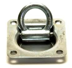 Bolt-On Deck Lashing Plate - 5000lbs 4 Hole