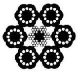 16mm Black Combination Rope 500m - Constock