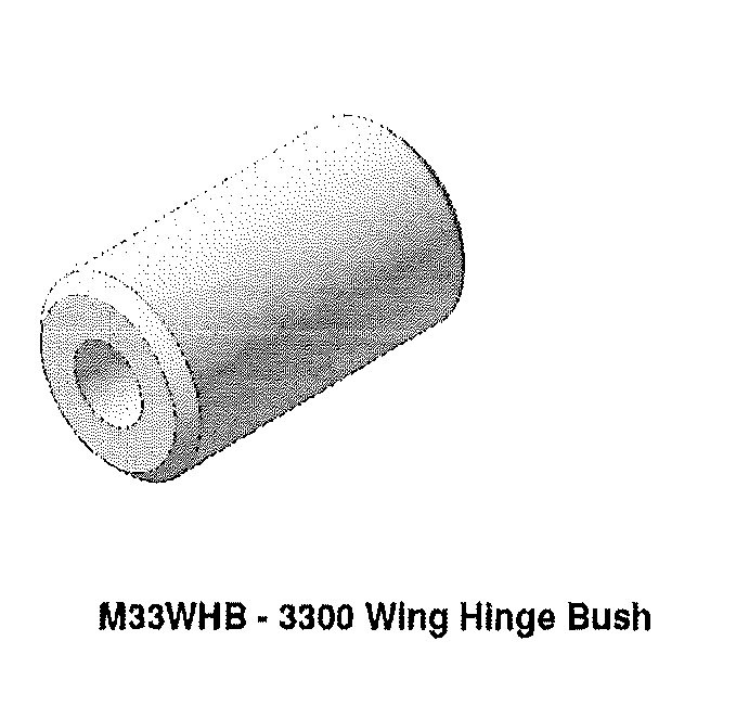 25mm Wing Hinge Bush