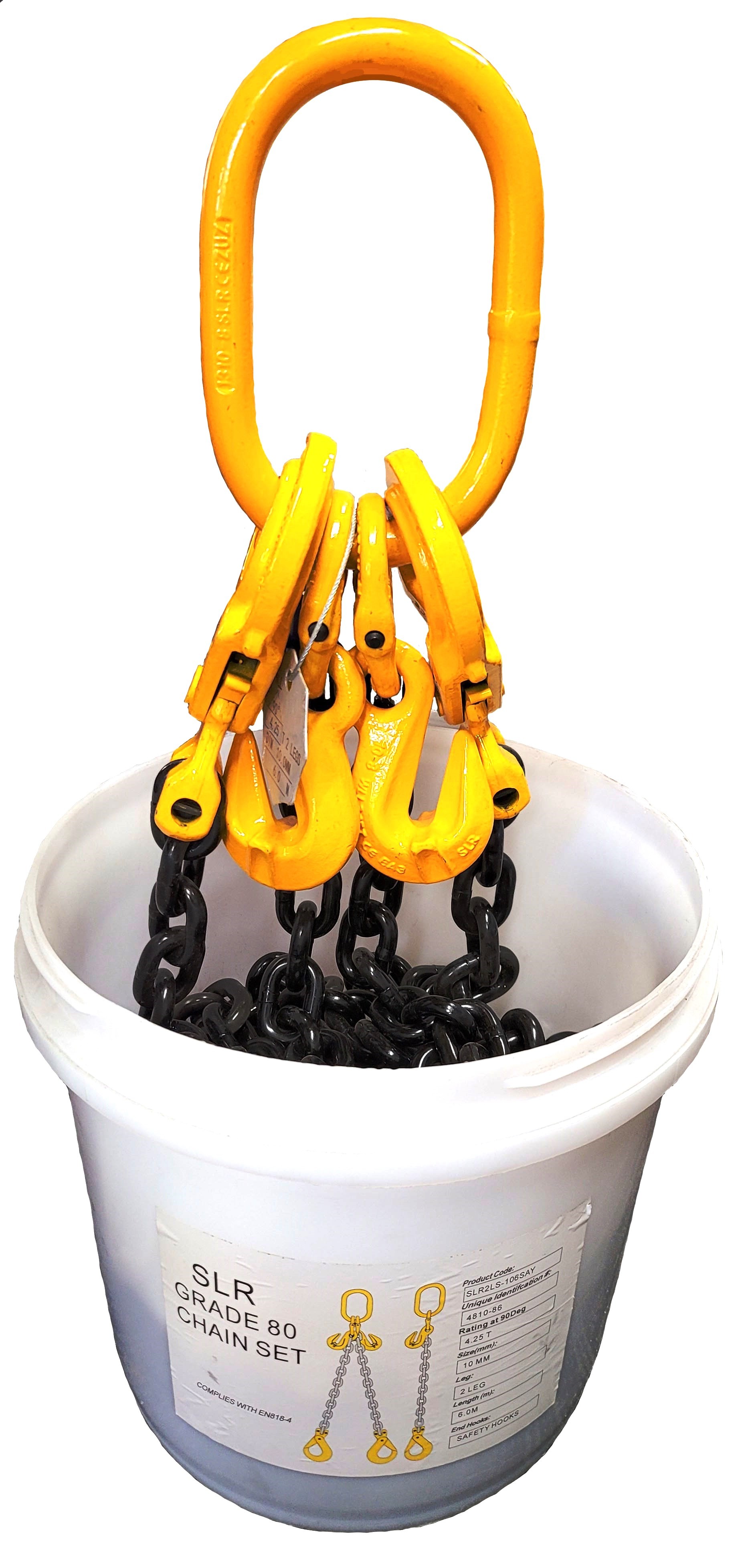 SLR G80 Lifting Chain Sets ID Certificates