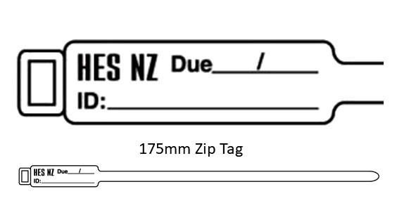 HES Zip Tag 175mm