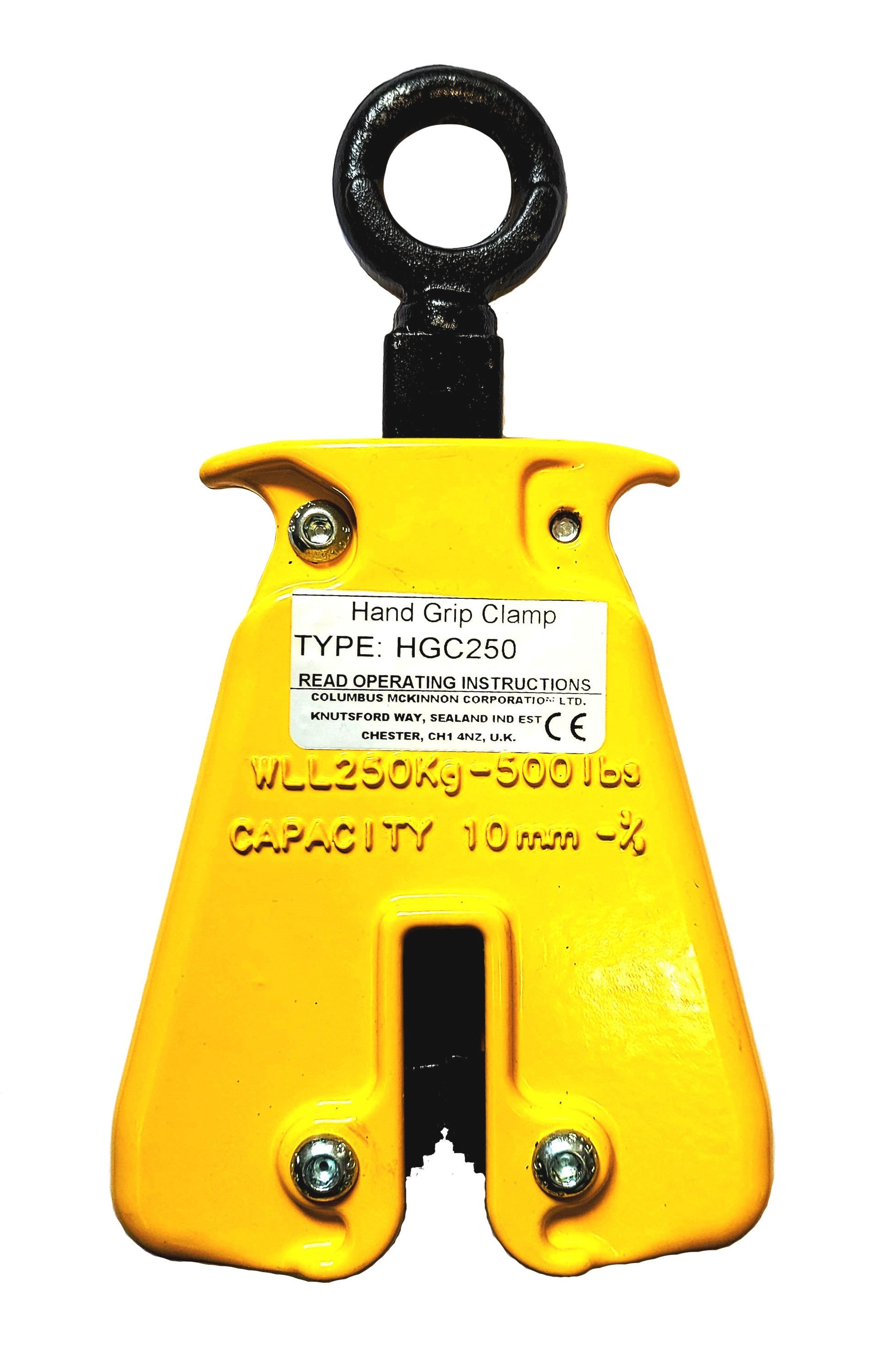 Camlok 250kg Eye Lifting Clamp 0-10mm 