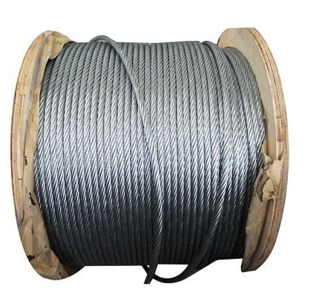 9mm Galv Wire Rope 6X31 IWRC - 100m Reel