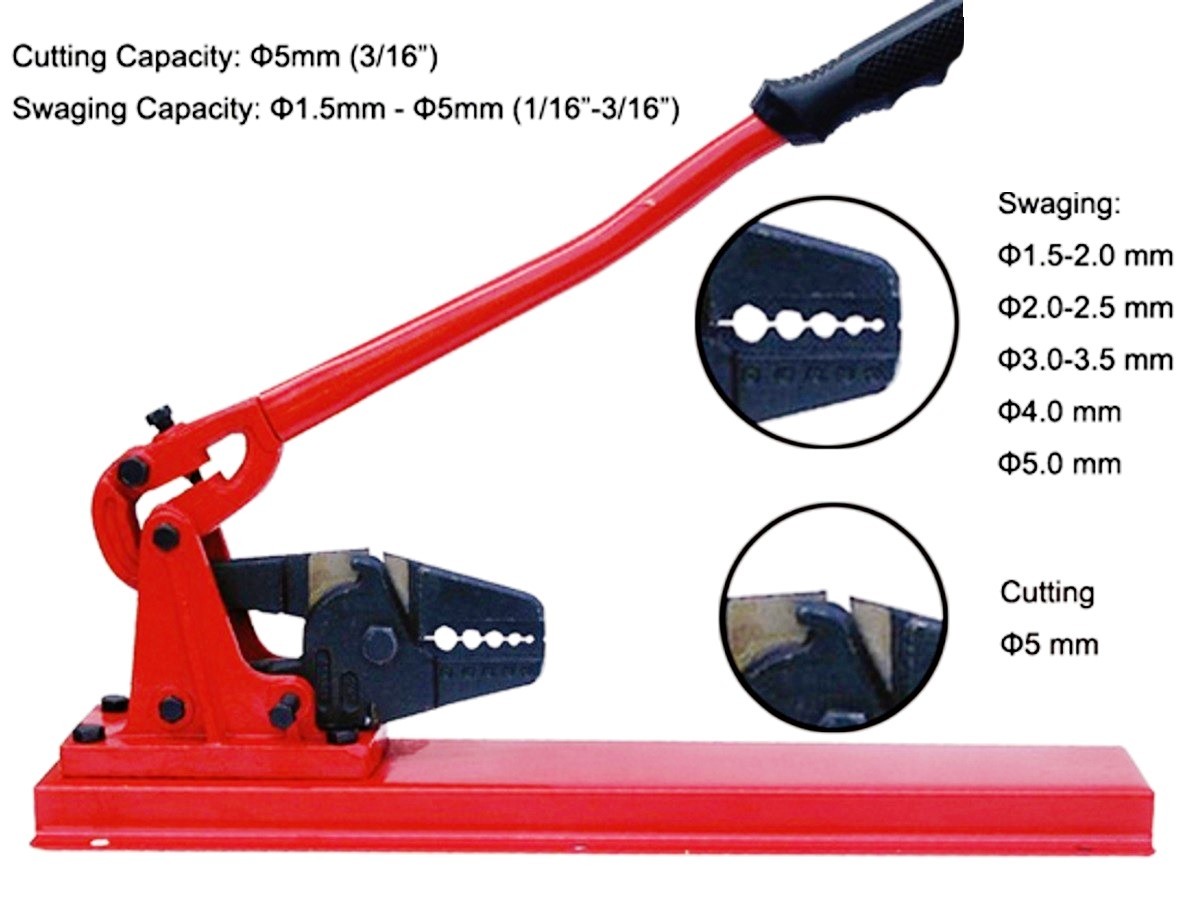 1.5-5.0mm Bench SWaging Tool