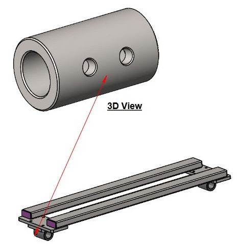 Loadcell Boss 63mm Large