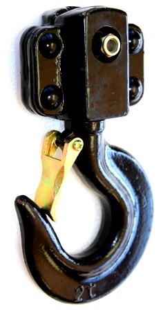 Chain Block - Titan Black Bottom Hook