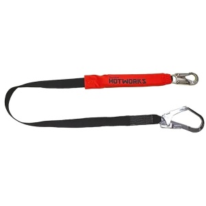 Lanyard - Spanset KEVLAR Hot Works 1.8 c/w Scaff Hk