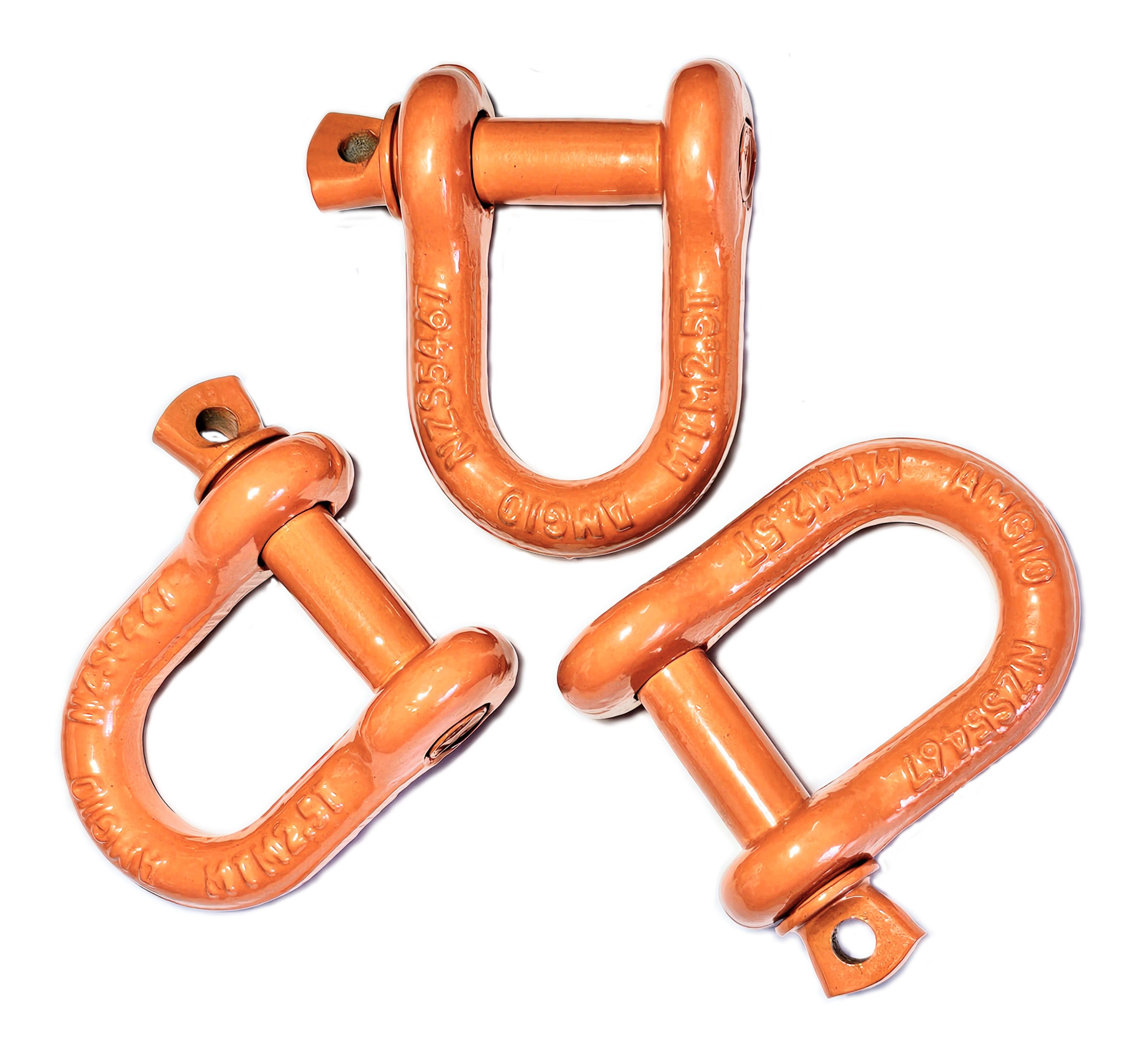 Trailer Shackle - 2.5T MTM Orange 11mm Pin