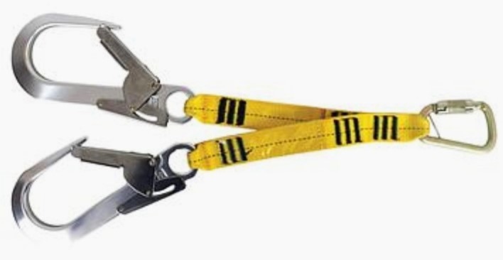 1.0m Twin Web Restraint C/w Scaf Hks