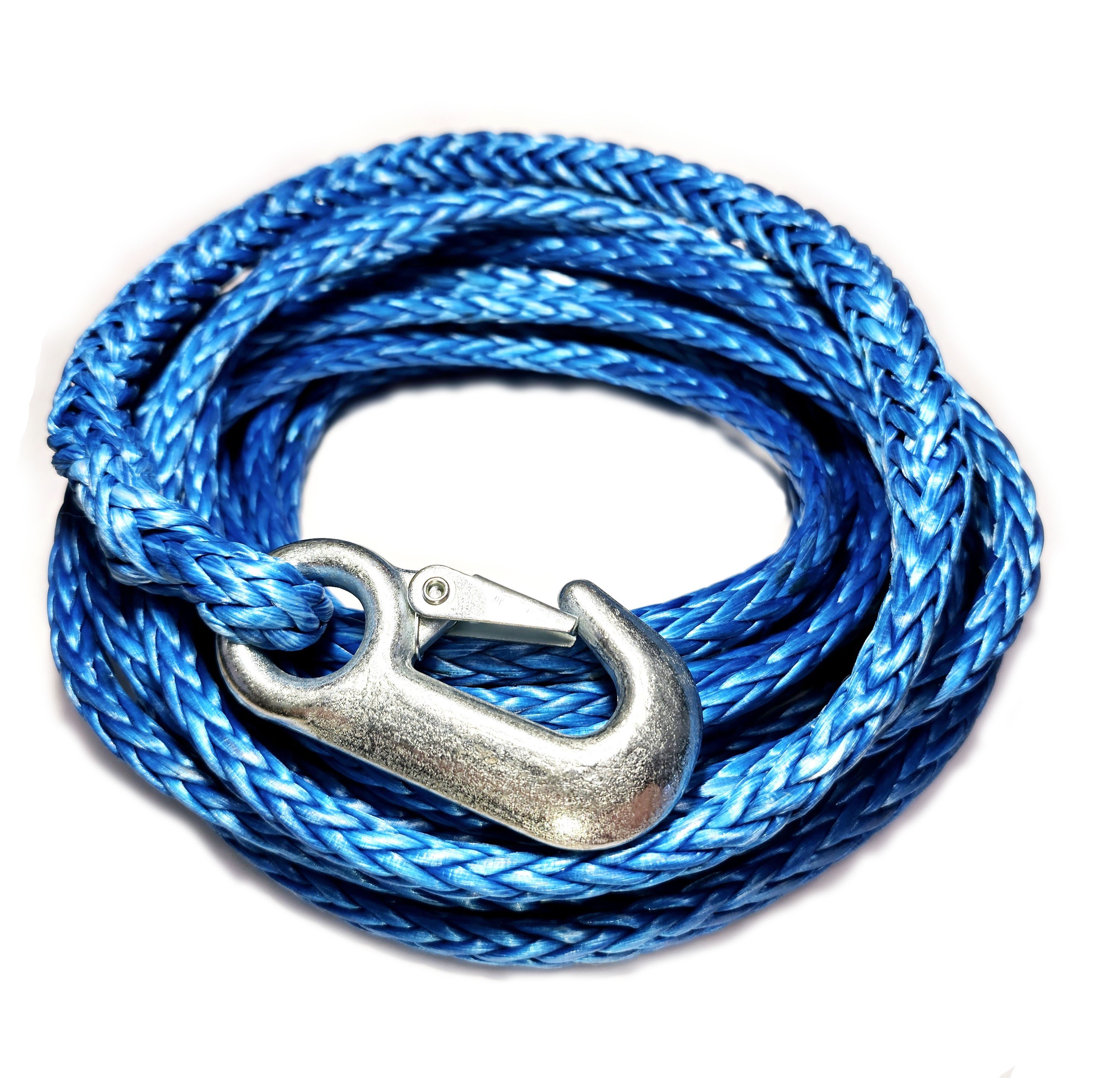 8mm Winchline 8m c/w Forged Tow Hook