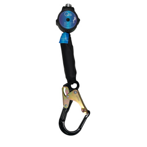 2.0m Retractable Micron Lanyard c/w Scaffold Hk