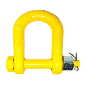 Titan G80 Wide Mouth Safety D Shackle (4Pce)