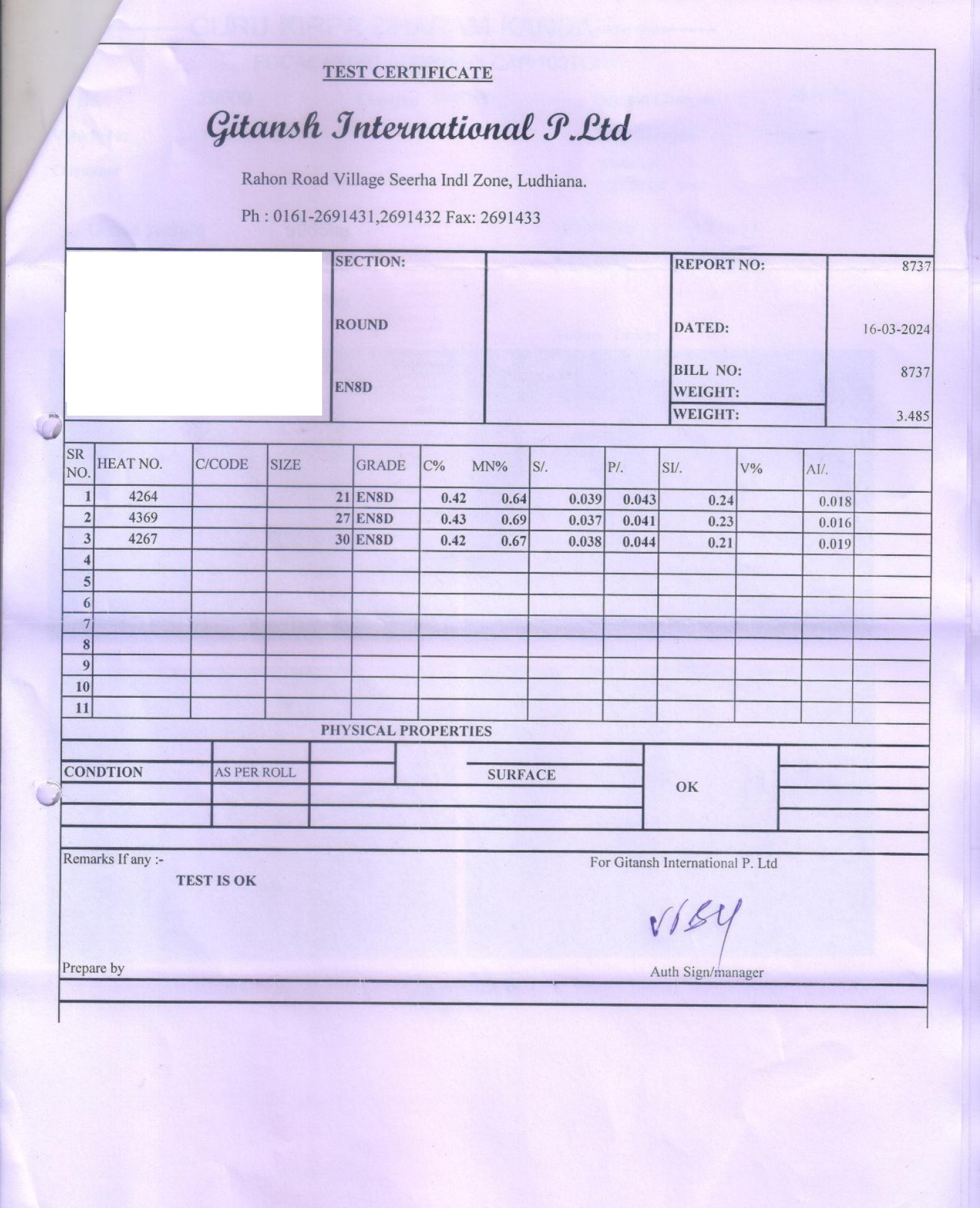 AG-Quip Products All From 1040 Material 