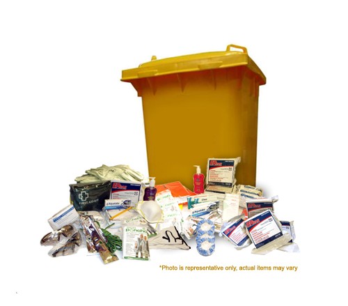 1-12 Person Survival Wheelie Bin