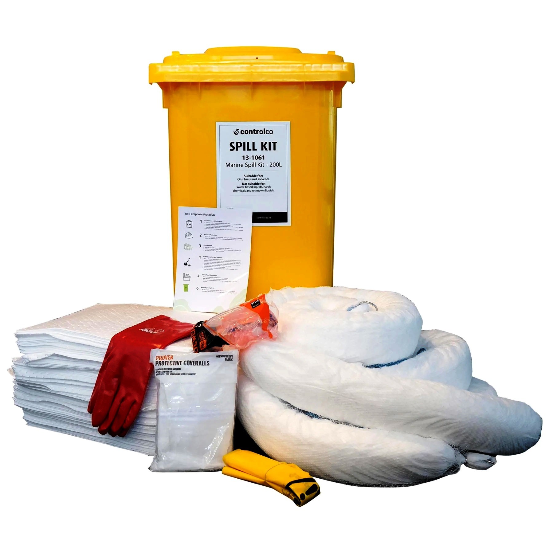 200L Oil Spill Kit - Workshop