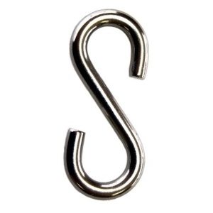S Hook SS316 - Symmetric