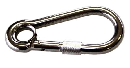 Karabiner - SS316 Screwgate Captive Eye